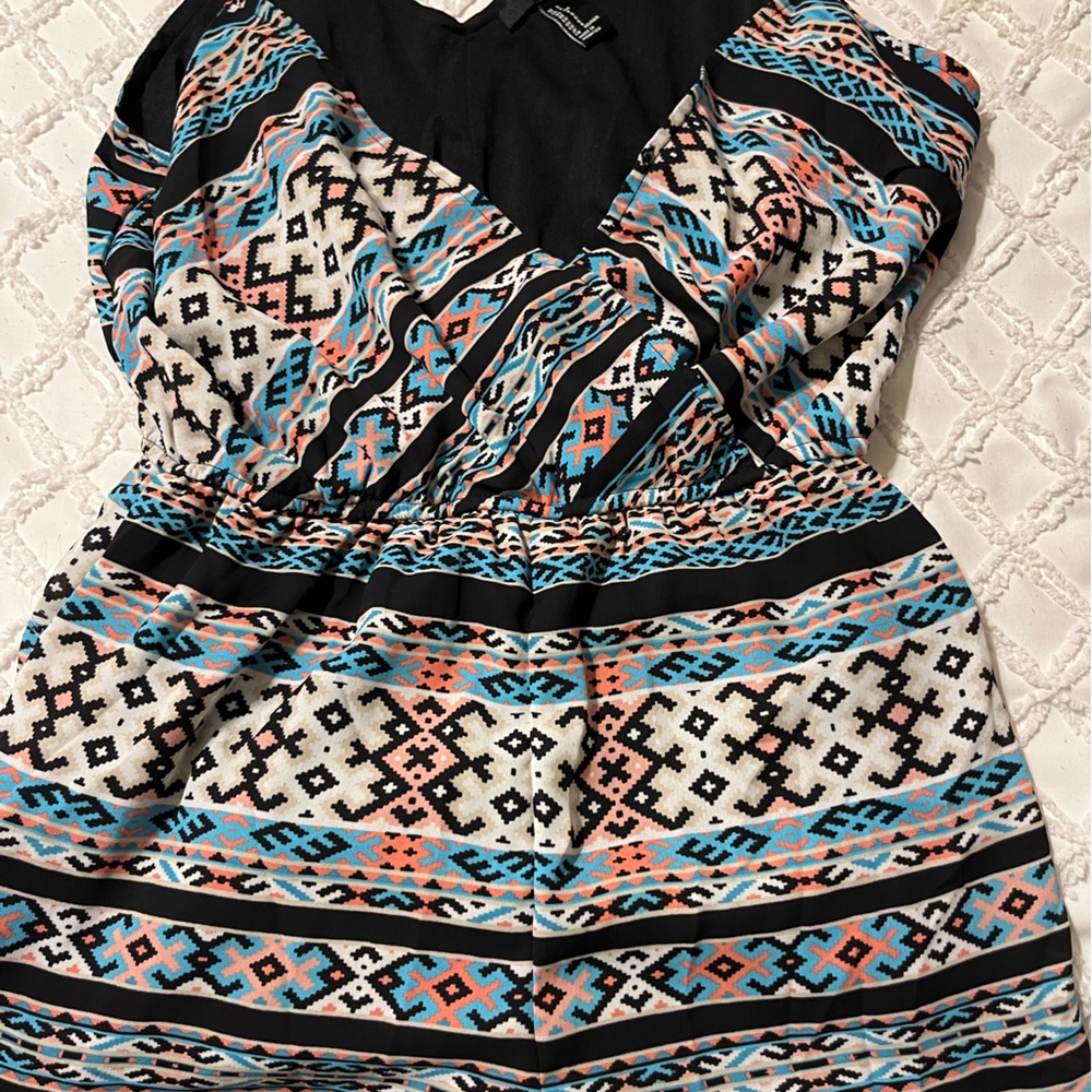 Aztec short romper